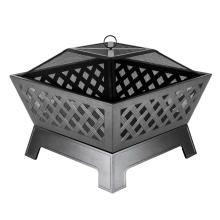 26 inch square fire pit